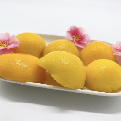 China Hot Sale Canned 3000g Seasoned Good Quality Canned Yellow Peach Halves Popular Fruit Preserves In Tin for sale