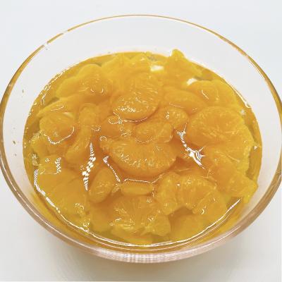 China Natural Canned High Quality Taste Using Fresh Tangerine OEM 2500g Peeled Canned Orange In Light Syrup Juice for sale