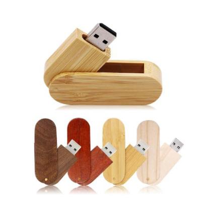 China Promotional Items Natural Wooden USB Reader 2.0 1GB 2GB 4GB Swivel USB Memory Stick 3.0 8GB 8GB 16GB 32GB 64GB Wedding Pen Drive Photography for sale