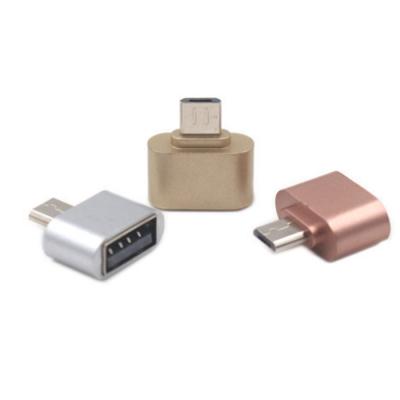 China Mini Mobile Phone USB OTG Adapter Micro USB To USB Converter For Android Tablet for sale