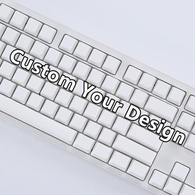 China 85% Blank PBT HZGAMER Keycaps, Custom Made Custom Keycaps Set For White Mechanical Keycap Keyboard PBT Sakura German Korean for sale