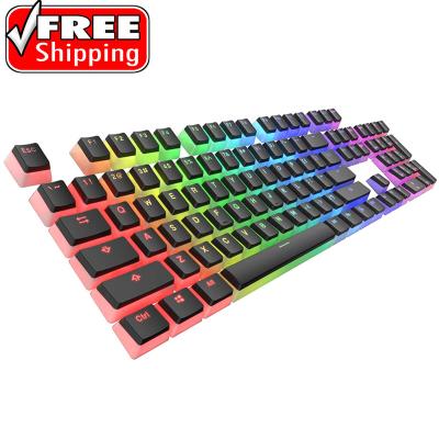 China PBT Keycaps HZGAMER Pudding Keycaps, OEM Profile Keycaps Mechanical Keyboard Backlight Dual Shot PBT Pudding Keycaps for sale