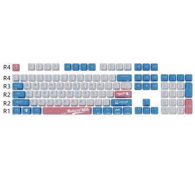 China PBT Keycaps HZGAMER 108keys Keycap Set Custom Mechanical Keyboard PBT Keycaps Doubles Pulled Keycaps 60% 80% Factory Shenzhen Game for sale