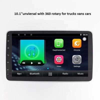 China Best Quality Android GPS+RADIO+BT+USB+AUX-IN+SWC+Reversing XinYoo Universal 10.1 For Trucks Vans With 360 Rotary Car Radio Player Car GPS Player car dvd mp5 player for sale