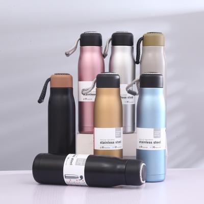 China Good quality stainless steel vacuum flask sport PORTABLE custom hot water bottle with logo for sale