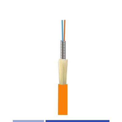 Китай 6 волоконного мультимодального внутреннего наружного бронированного волокна 900um плотно буферизированного OM1 Riser продается