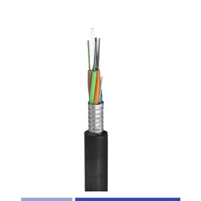 Chine Cable optique en fibre optique extérieure 9/125um blindé PE GYTS à vendre