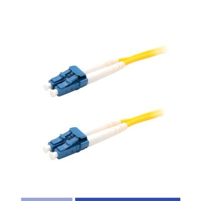 China Singlemode LC UPC Patch Cord Duplex LSZH 3m Fiber Optic Eco Friendly for sale