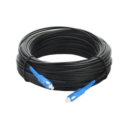 China Singlemode FTTH Drop Patch Cord SC UPC G657A1 Simplex LSZH 3m High Strength for sale