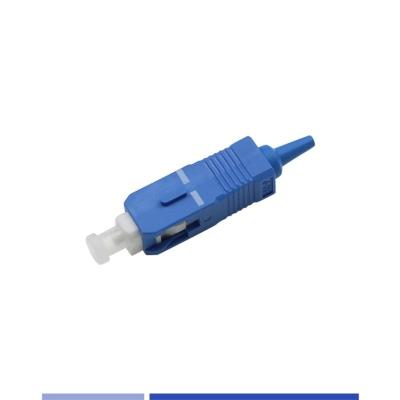 China OS2 Singlemode SC/UPC Simplex 0.9mm Fiber Optic Connector for sale