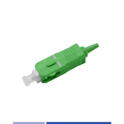 China OS2 Singlemode SC/APC Simplex 0.9mm Fiber Optic Connector for sale