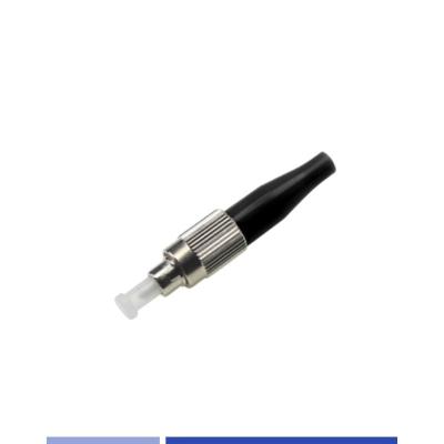 China Singlemode Simplex 3.0mm Fiber Optic Connector FC UPC Fiber Connector High Speed for sale