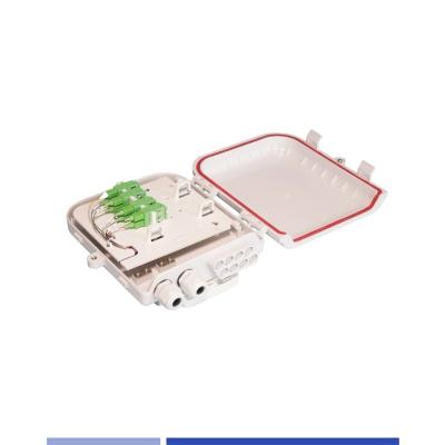 China 8 Port Fiber Optic Distribution Box SC Simplex Fiber Optic Terminal Box for sale