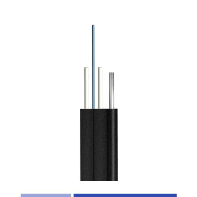 중국 LSZH 야외 광섬유 케이블 2 야외 광섬유 드롭 케이블 싱글모드 9/125 G657A1 판매용