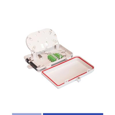 China 4 Port Fiber Optic Distribution Box For SC/LC Adapter High Precision for sale