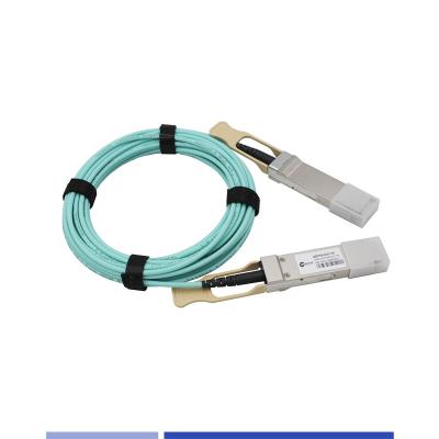 China 100G AOC Active Optical Cable QSFP28 to QSFP28 OM4 Cable 3m LSZH Jacket for sale