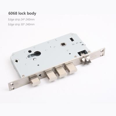 China Apartment Household Security Stainless Steel Anti-drill Bolt Mortise Lock Body for sale