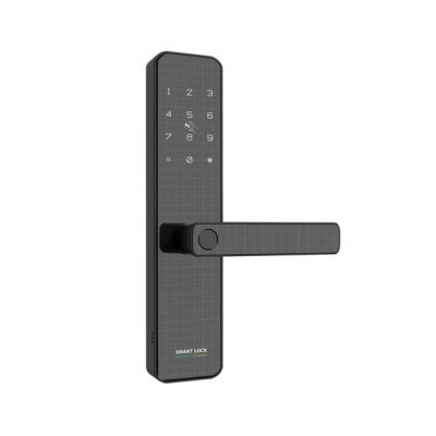 China Zigbee nfc tuya keyless automatic aluminum home security smart digital door lock for sale