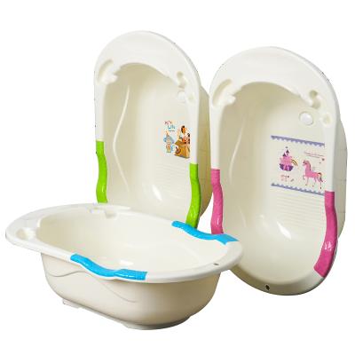 China Eco-freindly Plastic Bathtub Portable Shower Basin Comfort Baby Basin Set For Baby SPA for sale