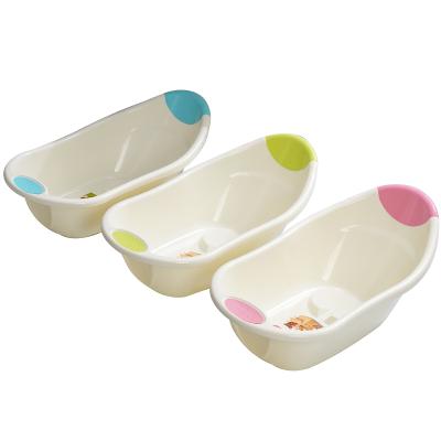 China Eco-freindly Portable Hot Selling Popular Baby Bathtub Plastic Infant Bathtub for sale