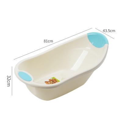 China Portable Eco-freindly China Cartoon Design SPA Baby Bath Plastic Wash Tub for sale