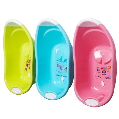 China Eco-freindly Portable Cute Kids Plastic Baby Bath Tub Set for Baby and Kids SPA for sale