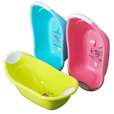 China Eco-freindly Wholesale Safety Seat High Quality Durable Plastic Baby Bathtub Shower Tub For Babies for sale