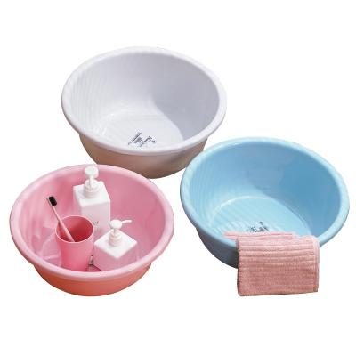 China China Manufacturer Viable Price Simple Portable Form Toilet Room Plastic Hand Wash Face Basin Bathroom for sale