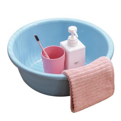 China Large Sustainable Soft Plastic Round Kitchen Wash Bowl Dish Hand Sink For Kids for sale