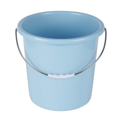 China Manufacture Viable Wholesale Accessories Household Cleaning Around Large Plastic Water Wash Bucket With Handle for sale