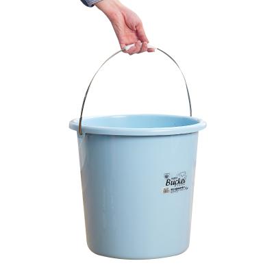 China Best Viable Supply Manufactures Durable Round Bathroom Plastic Water Bucket for sale