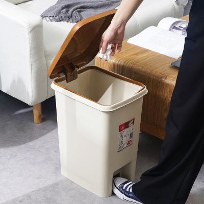 China Sustainable Hot Selling Good Price Bathroom Kitchen Plastic Bin Bathroom Waste Bins for sale