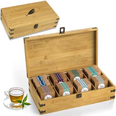 China Modern Low Price Finely Processed Wooden Gift Paper Tea Bag Packaging Box for sale