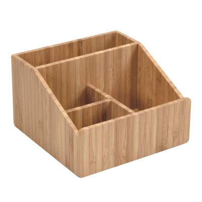 China High Quality Practical Packing Wooden Cosmetic Box Fashion Toiletry Bag Makeup Storage Pouch Organizer for sale