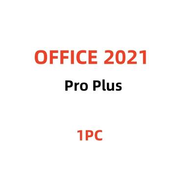 China Genuine Office 2021 Plus Office 2021 Plus Office 2021 License Key 1 PC Professional PP Online Retail 1pc Bind Key Pro 100% Activation Key 100% Activation Online for sale