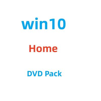 China Original Win 10 Full DVD Home Package 100% OEM Activate Win 10 Language Win 10 Home DVD Multi Package Ship Fast Home for sale