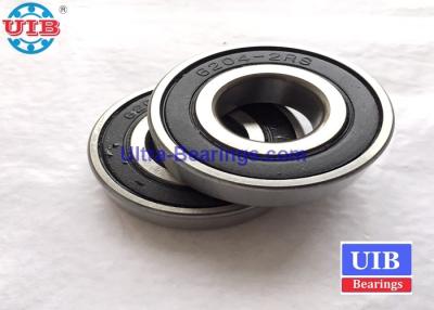 China High Precision 14mm Greased Bearing , Double Seal Conveyor Roller Bearing for sale