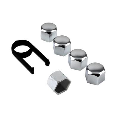 China Car ABS Plastic Chrome Car Bolts Wheel Nut Cover for sale