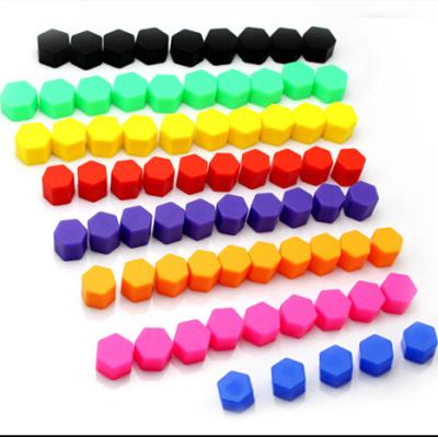 China Silicone Car Styling 20pcs Silica Car Accessories Hub Screw Protector Bolt Cover for sale