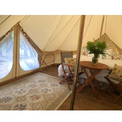 China Wholesale outdoor glamping outdoor bell tent luxury hotel tent making tent for holiday resort for sale