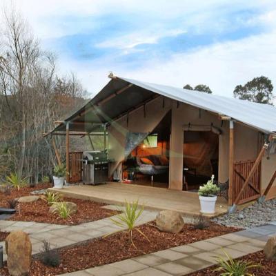 China New design eco-friendly ourt door safari tent outdoor house glamping event hotel tents for sale