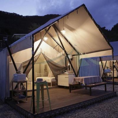 China China outdoor tent manufacture luxury event safari glamping tent for sale for sale