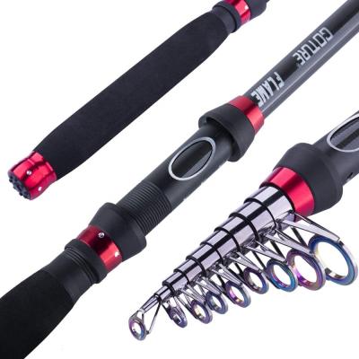 China Carbon Goture Multiple Sizes High Carbon Fiber Fishing Rod Spinning Telescopic Fishing Rod for sale