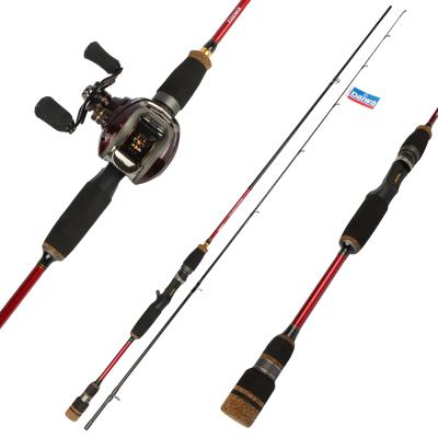 China Hot Selling High Quality Carbon Red Carbon Support Lake River Ocean Boat PESCA Fishing Rods Spinning Casting Lure Rod for sale