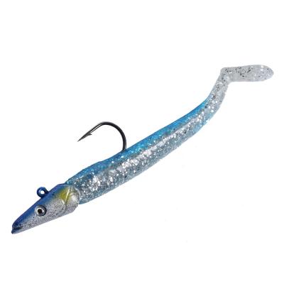 China Wholesale PVC Fish Body Sinking Soft Fish Lure Fishing Swim Bait Ocean Boat Fishing River Soft Fishing Lure C10922 for sale