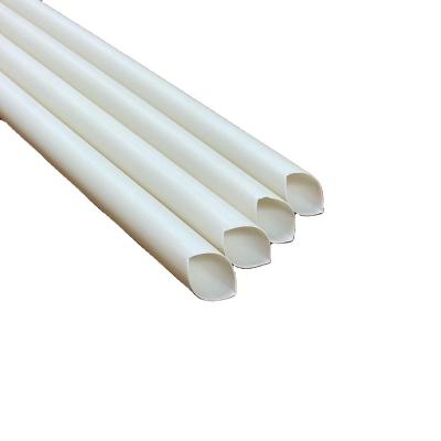 China Contemporary Compostable Eco Friendly Bamboo Fiber Boba Straws 12mm Bubble Tea Drinking Straw for sale