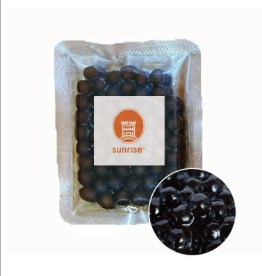 China Instant Tapioca Black Pearl Boba Tapioca Balls Round for sale