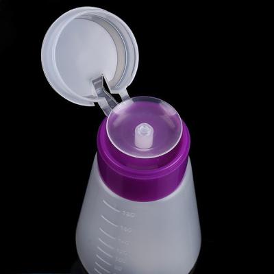 Chine bouteille de vernis à ongles de 180ml pp avec la pompe en plastique 30ml - de distributeur volume 500ml à vendre