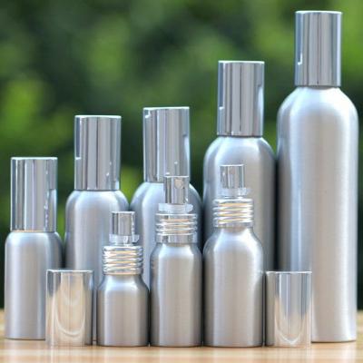 Chine Bouteilles en aluminium cosmétiques en aluminium pour la petite taille d'essai d'hydration de lotion à vendre