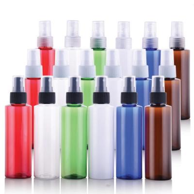 China Botella redonda del espray del animal doméstico, cosmético que dispensa las botellas vacías del espray de perfume en venta